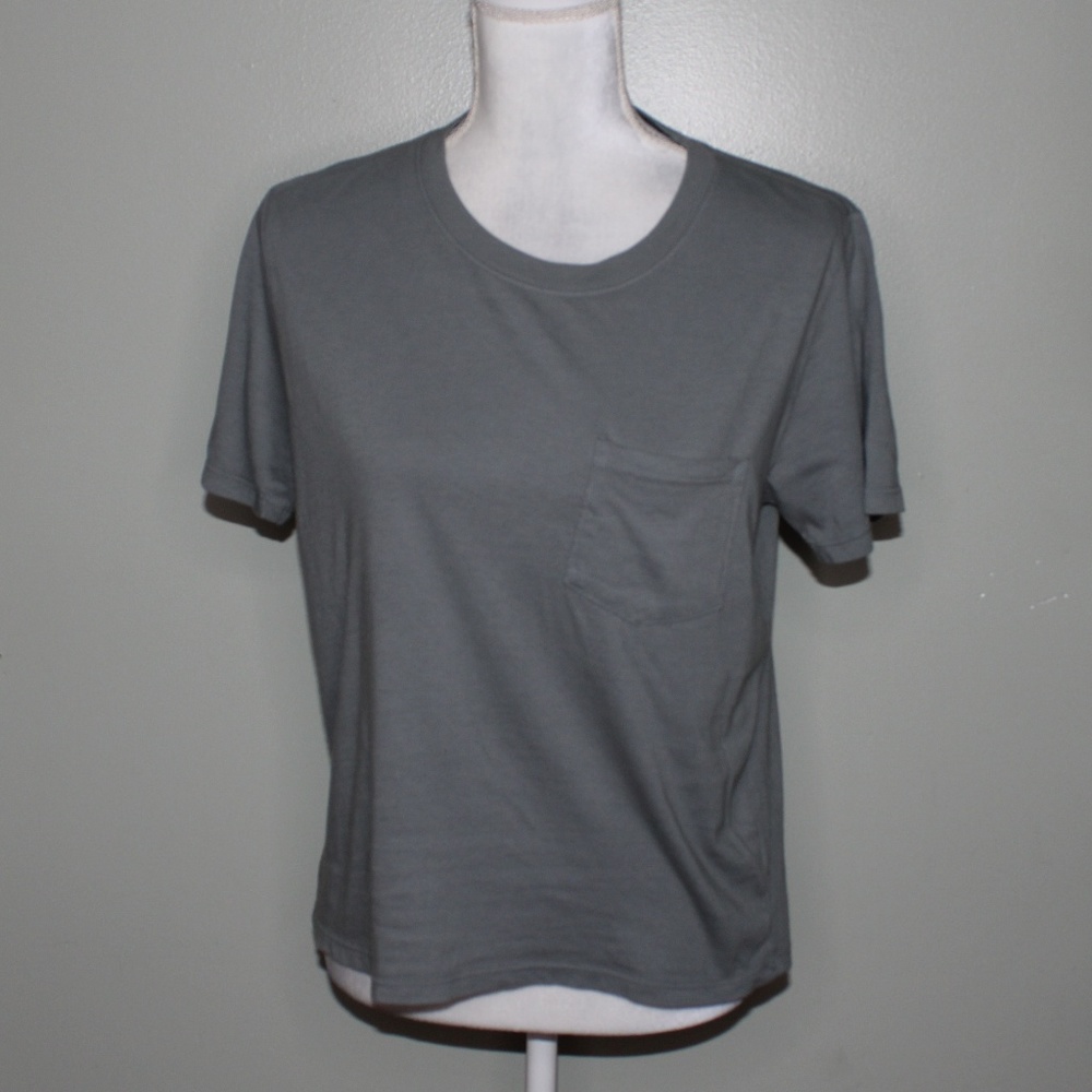 everlane women light gray  cotton T-Shirt  SZ S